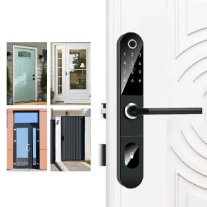 APP Control Digital TTlock Door Lock Smart Fingerprint 6V For Home
