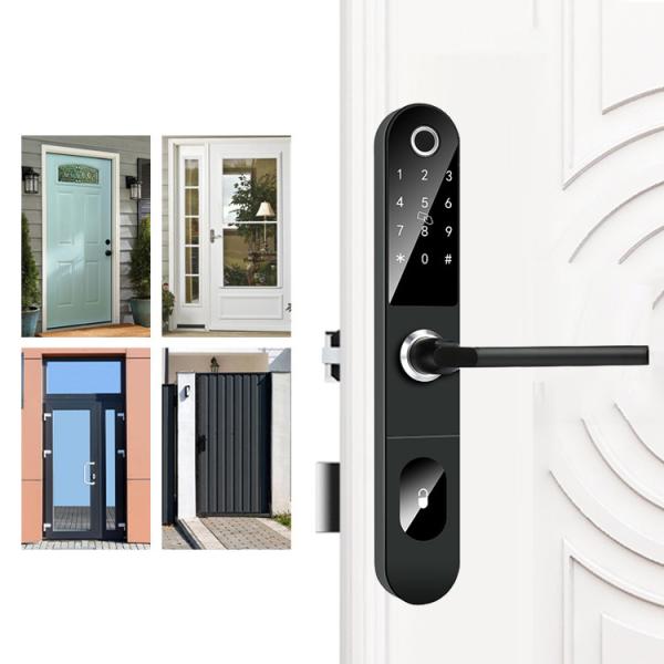 Quality APP Control Digital TTlock Door Lock Smart Fingerprint 6V For Home for sale