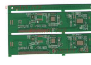 China 6 Layer Hard Gold  PCB Printed Circuit Board Multilayer Green Solder Mask on sale