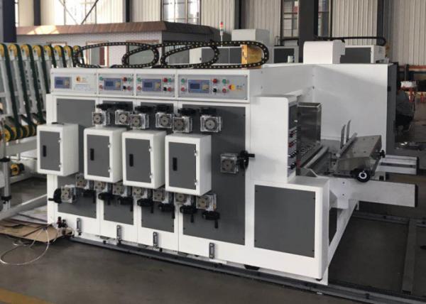 Quality Automatic Feed Flexo Printer Slotter Machine For Small Size Boxes for sale