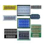 Customized Size VA Digit LCD Screen TN HTN FSTN Custom 7 Segment Monochrome