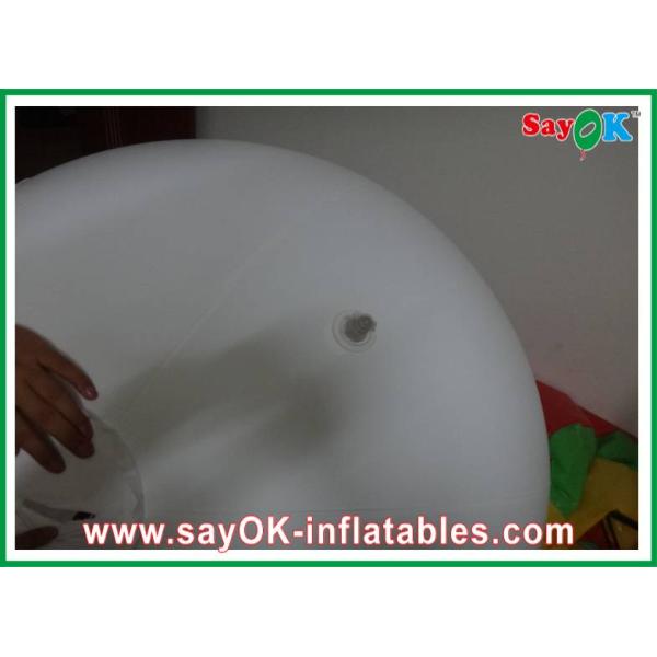 2 meter Inflatable Lighting Decoration , Inflatable Light Balloon with Ground Ball