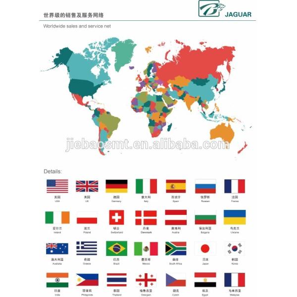 JAGUAR soder paste semi automatic printing machine for pcb printing S400