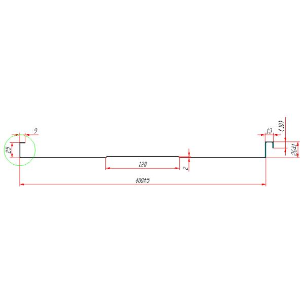 Tapered Standing Seam Roll Forming Machine / Standing Seam Roll Former Weight 3500KGS
