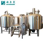 Long Service Life Automated Brewing System , 1000L Craft Beer System