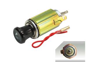 DC12V 100W 8.9cm long car cigarette chart lighter adapter ignition plug universal socket kit with wires