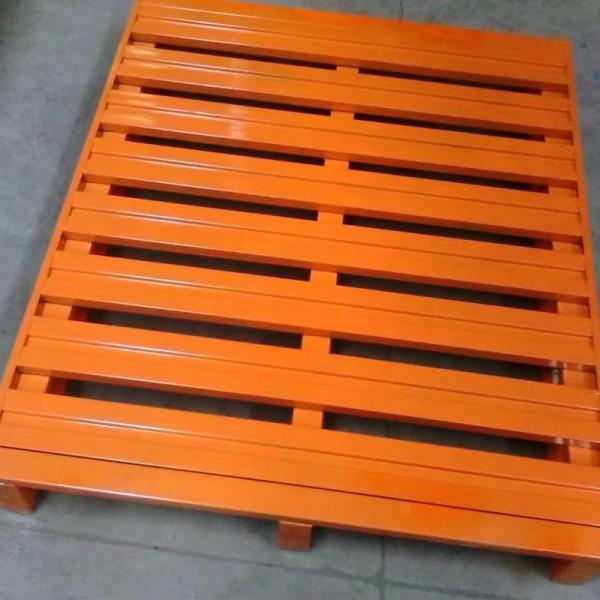 Heavy Duty Warehouse Steel Pallet 500KG-3000KG Load Capacity Steel Metal Pallets