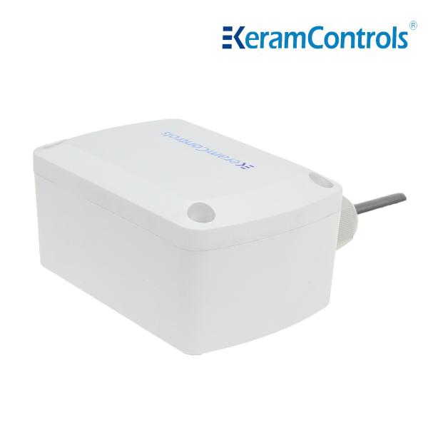 Quality PT1000 Temperature Sensor Temperature Gauge With 2 Wire PC ABS Housing for sale