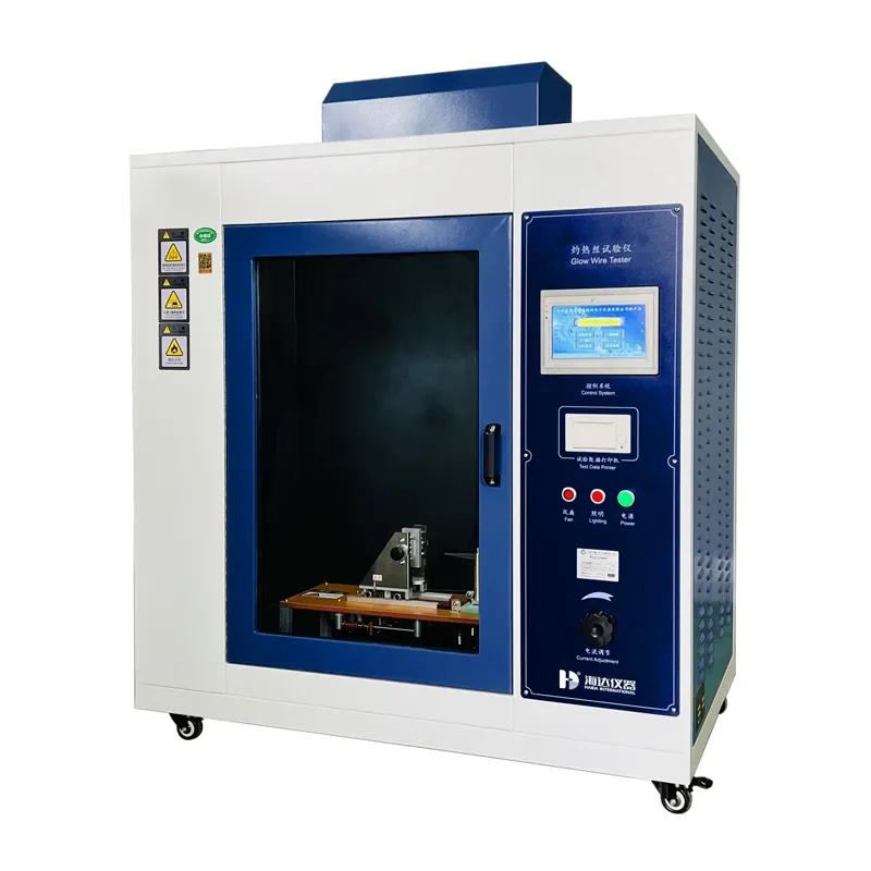 Lab Testing Equipment Fire Testing Equipment Touch Screen Glow Wire Test Machine