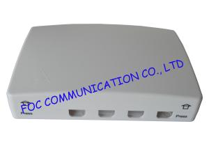 Wholesale Fiber Optic Termination Box 4 Port With SC Adapters and Pigtails from china suppliers