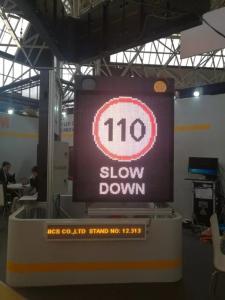 Highway P10 VMS Speed Limit Digital LED Variable Message Signs