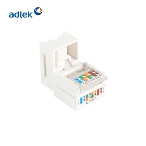 Verified 8P8C Cat5e Rj45 Toolless Keystone Jack with UTP / FTP Housing