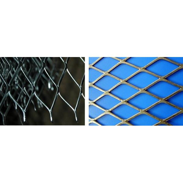 Aluminum / stainless steel expanded plate mesh
