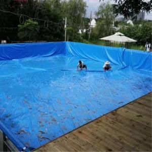 China 100% Virgin HDPE Material Fish Farm Pond Liner Geomembrane for Waterproof Plastic on sale