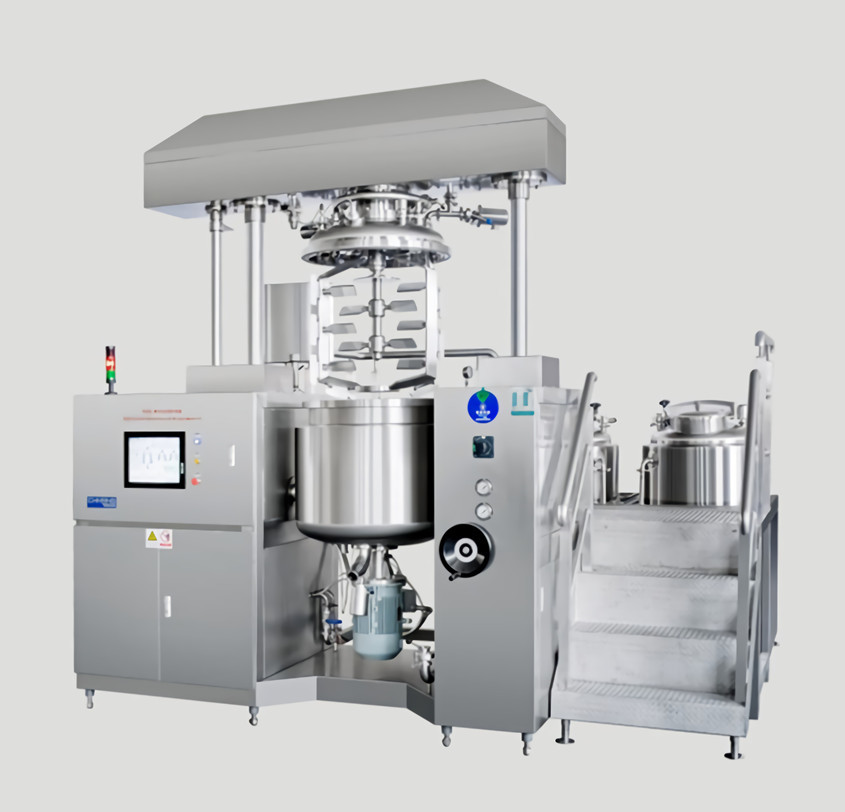 Cosmetics Vacuum Homogenizing Emulsifier Electric Vacuum Emulsifying Mixer