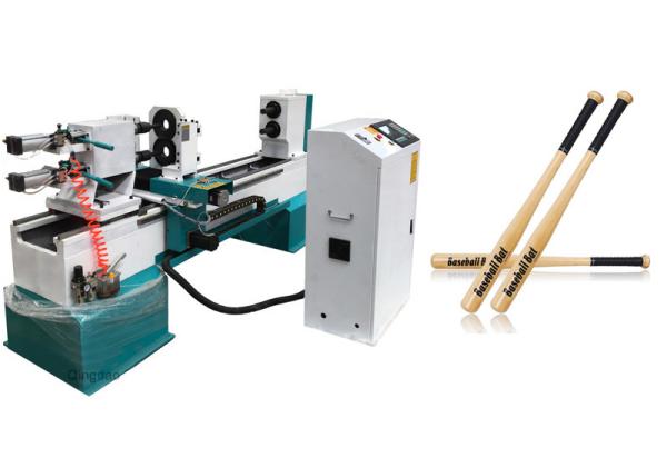Quality high speed cnc wood lathe machines with double turning spindles for sale