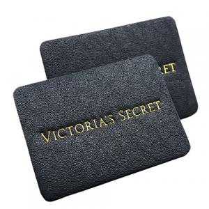 Wholesale Debossed Custom Leather Labels , Personalized Clothing Labels Monogrammed from china suppliers