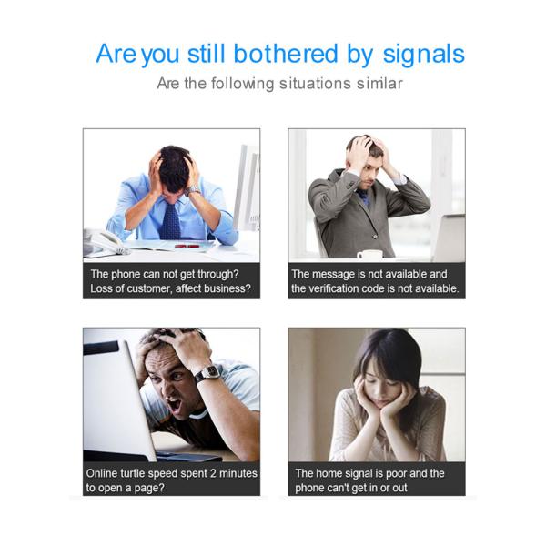 ATNJ New Upgrade Cell Signal Amplifier , 2g 3g 4g LTE Mobile Phone Signal Detector