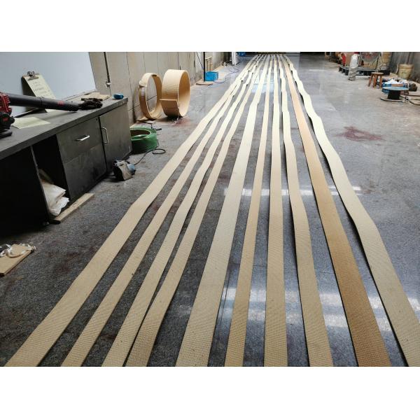 high quality non asbestos brake lining, flexible brake band, woven brake roll lining