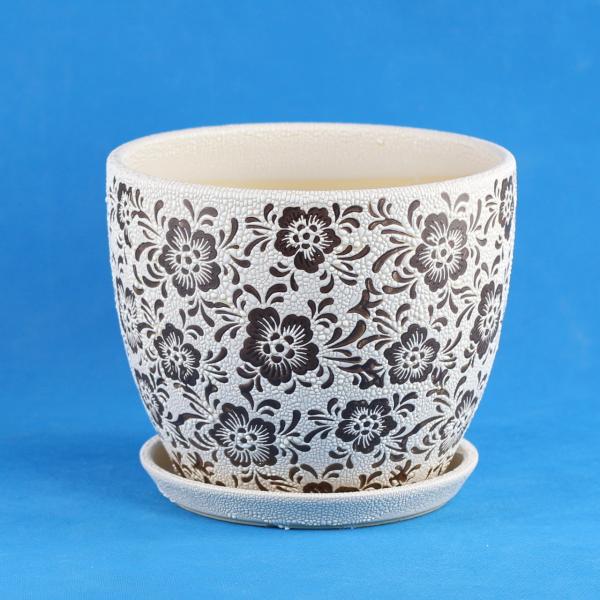 Contemporary Ceramic Pots For Artificial Plants And Greenery Low Maintenance Decor