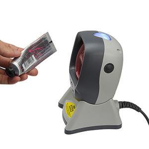 All Round Scan Laser Barcode Reader , 20 Laser Scan Lines Led Barcode Scanner