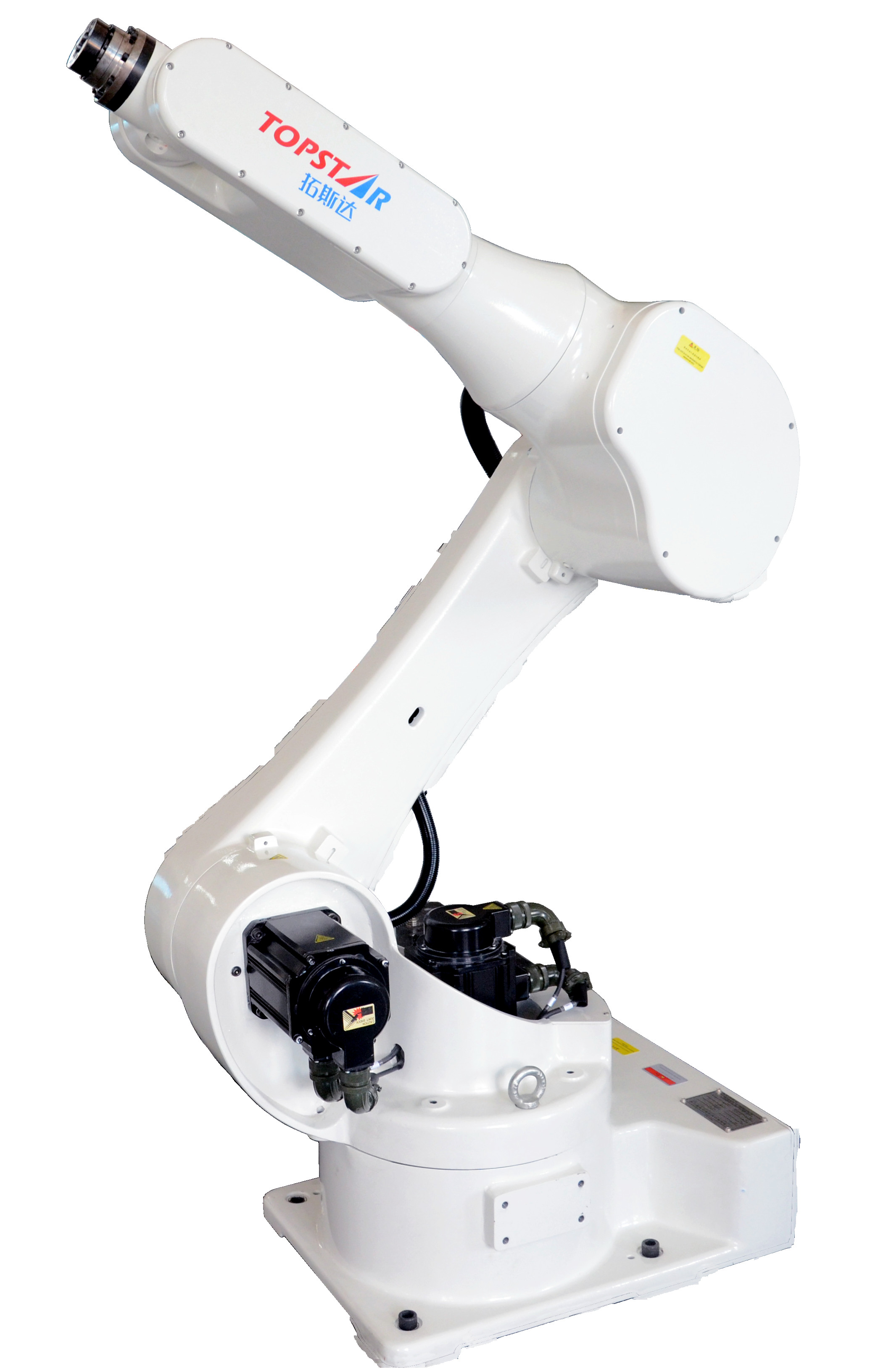 Six Axis Industrial Welding Robots Pure White Color Motion Control Tech