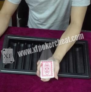Wholesale 10 Rows Chip Tray With Poker Camera In Backside Edge Scan Cards / hand Poker analyzer from china suppliers