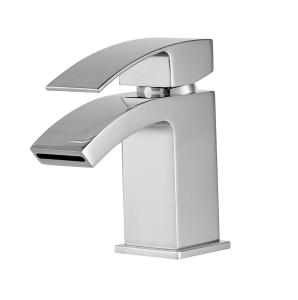 Wholesale Single Handle Brass Bathroom Mixer Tap Chrome Finish T8322W from china suppliers