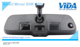 Smart rear view camera GPS with GPS navigation bluetooth DVR