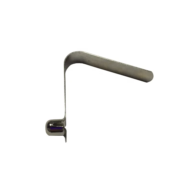 Wholesale 18mm Stamping Button Spring Clips Rust Resistant from china suppliers
