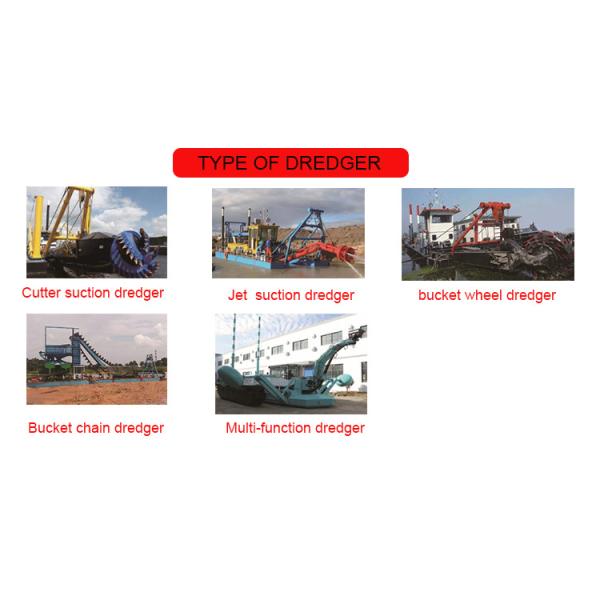 Customized Cutter Suction Sand Dredging Machine 7 Meter 10m 16m Depth