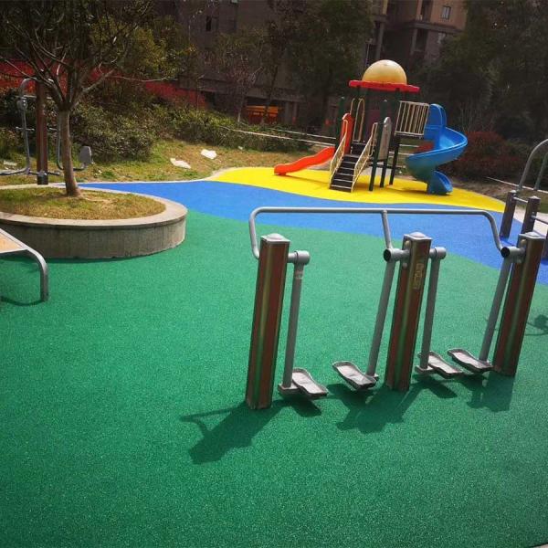 Plastic Playground Crumb Rubber Granule Recycled Chipped Rubber Mulch