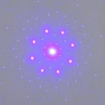 8 Point Circle Laser Dot Module With Center Dot Pattern