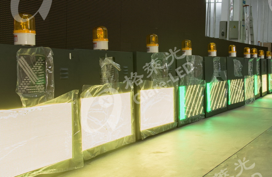 Highway Toll Collection System LED Sign with Dual-color 2R1G Pixel Configuration