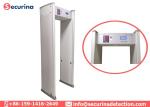 4inch LCD Screen Metal Walk Through Security Detector 6 Zones 200 Sensitivity