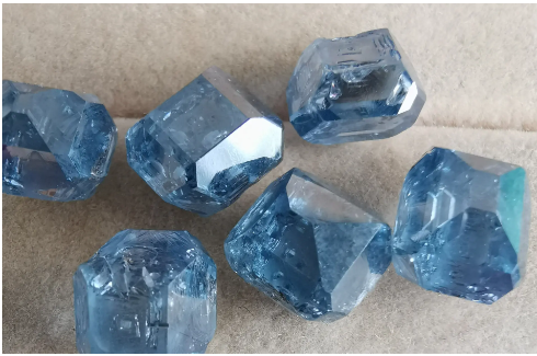 Round Shape Pink Vs Vvs Uncut Rough HPHT Diamond Industrial Grade