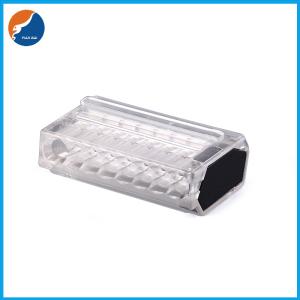 P01 Series Push To Install 8 Poles Screw Less Push Power Wire Connectors