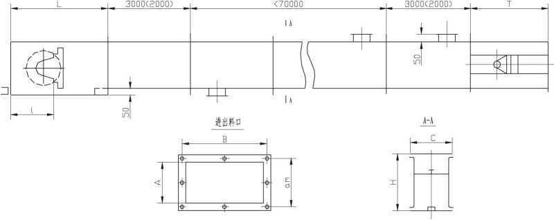 OEM Custom Stainless Steel Conveyor Chain Scraper Conveyor