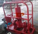 Red Surface Safety Valve And ESD Emergency Shutdown System For Surface Well