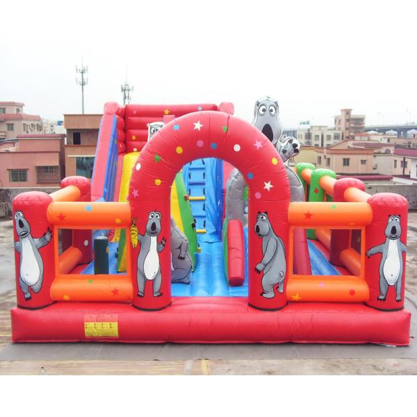 Bear Inflatable Theme Park Bounce House Gonflables Jumping Castle Digitial