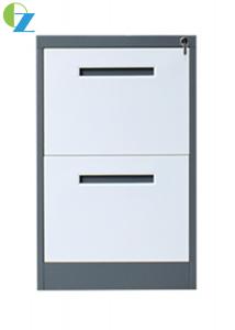 China 2 Drawer Vertical Steel Filing Cabinets Office Furniture A4 & F4 Folders on sale
