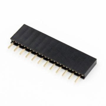 Quality Single row 2.54mm pitch female header, socket connector for sale