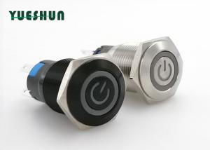 Angle Eyes 12V 220V 16mm Illuminated Pushbutton Non Magnetic With Heavy Loading