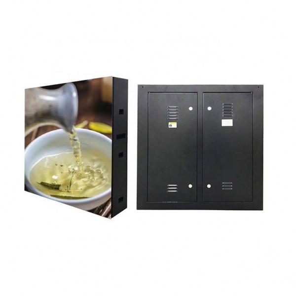 Indoor full color vivid P2 fixed installation led display with waterproof cabinet