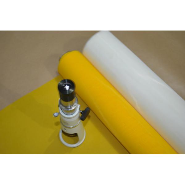 Yellow Monofilament Polyester Screen Printing Mesh Polyester Bolting Cloth Textile Printing