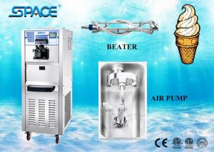 Wholesale Mobile Single Flavor Ice Cream Machine , Soft Frozen Yogurt Machine 220V from china suppliers