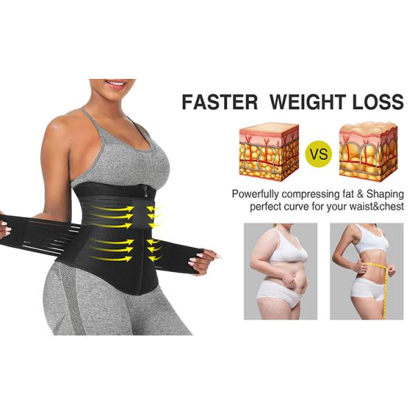 HEXIN private label high waist sport suana Neoprene slimming shapewear Waist Trainer