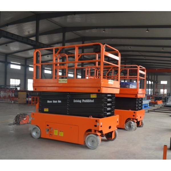 12m Self Propelled Electric Scissor Lift Battery Driven Aerial work Lift Platform