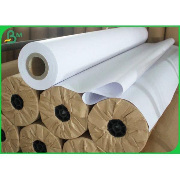 Bond Engineering Plotter Paper 36'' x 500'' 2'' Core CAD Paper Rolls