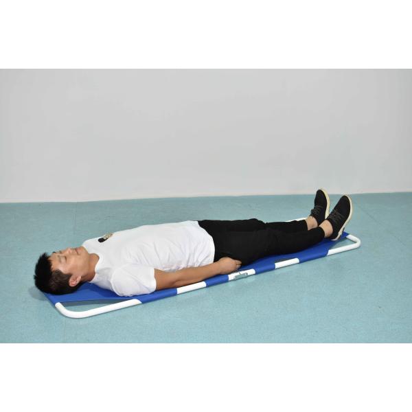 185CM 360 Deg EMS Scoop Stretcher Straps Spray Steel For Patient Transfer